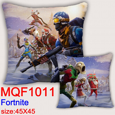 

Fortnite Battle Royale Game Pillowcase Zipper Pillow Home Car Sofa Cushion Cover Changing Reversible Patchwork Pillow