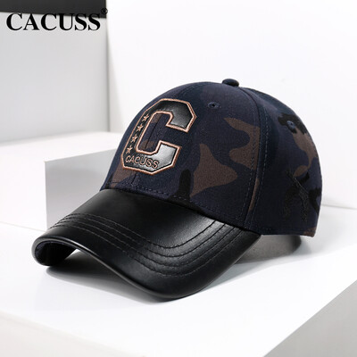

CACUSS B0334 hat male stitching camouflage fashion baseball cap sunshade sunscreen cap navy