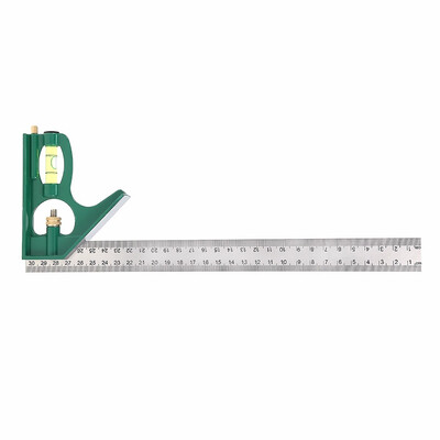 

Stainless Steel Combination Angle Ruler Measuring Tool stainless steel material The scale is clear&accurate Combination ruler
