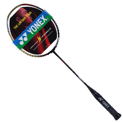 

Yonex YONEX badminton racket single shot Lin Dan Olympic limited edition offensive carbon feather badminton VTLD-F gold unthreaded