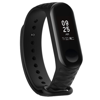 

1 pcs Colorful Silicone Stripe wristband strap for Xiaomi mi band 3 Replacement Accessories for Mi Band 3 Bracelet Band