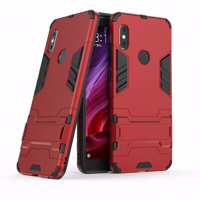 

for Xiaomi Redmi Note 5 Pro Shockproof Hard Phone Case for Xiaomi Redmi Note 5 AI Dual Camera 32GB 64GB Armor Case Back Cover