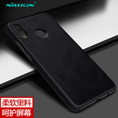 

Nilkin Huawei Nova3i mobile phone shell Qin series mobile phone protection leather case brown