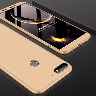 

Goowiiz Phone Case For Huawei Y7 Prime 2018Nova 2 LiteEnjoy 8Honor 7C Fashion Color collision 360 Degree Coverage PC