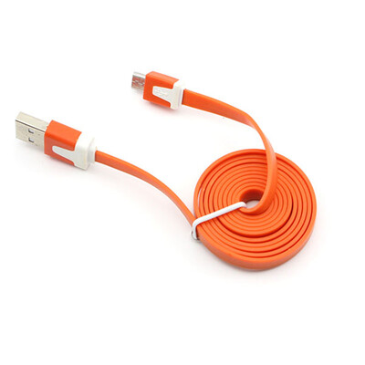 

Mince Flat Micro USB Data Sync cable chargeur pr Samsung Galaxy S4 S3 Note 2 HTC