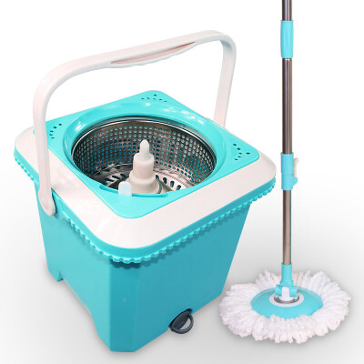 

Happy Cat (KLM) Double Drive Rotary Mop Barrel Hand Crush Good God Towed Stainless Steel Basket Mop Mop Barrel Bar A25