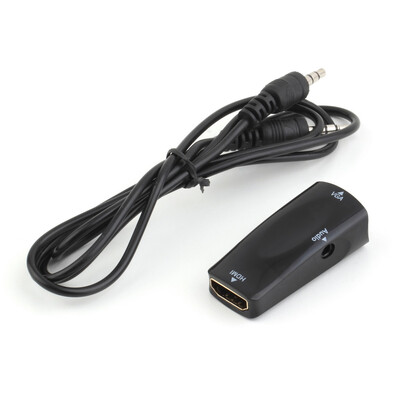 

HDMI женщиной VGA адаптер конвертер 1080P с аудио-кабель для ПК ТВ