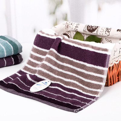 

Yaguang towel/household textiles/kerchief, sport, fashion, water absorbent, soft, stripped, pure cotton, 34*34 cm, grey, 45 g/pc