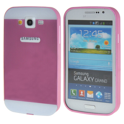 

MOONCASE 2 IN 1 Hard Bumper insert Back Case Cover for Samsung Galaxy Grand I9080 & Galaxy Grand Duos I9082 Purple