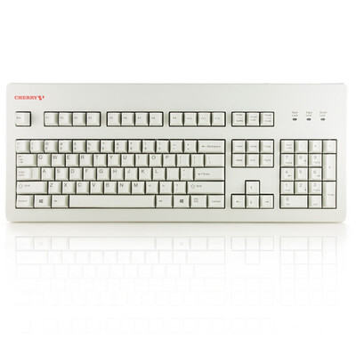 

Вишневая (вишня) G80-3494LRCUS-0 белые серая ось механические клавиатуры