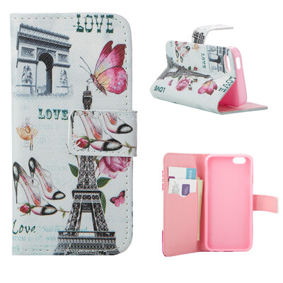 

MOONCASE ЧЕХОЛ ДЛЯ iPhone 5G / 5S Flip PU Leather Fold Wallet Card Slot Kickstand Back [Pattern series] /a09