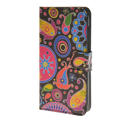 

MOONCASE Flower style Leather Wallet Flip Card Slot Stand Pouch чехол для Huawei Ascend Y600 A08