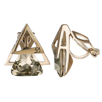 

Yoursfs Clip on Earrrings for Women Round Austrian Crystals Fashion Earrings