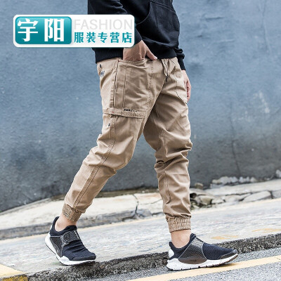 

American Tide brand bunch pants mens casual slim pants youth feet pants beam pants pants overalls trousers