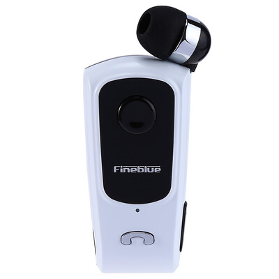 

FINEBLUE F920 Wireless Bluetooth V40 Headphone Calls Vibration Remind Wear Clip Headset Route optimization less charging time