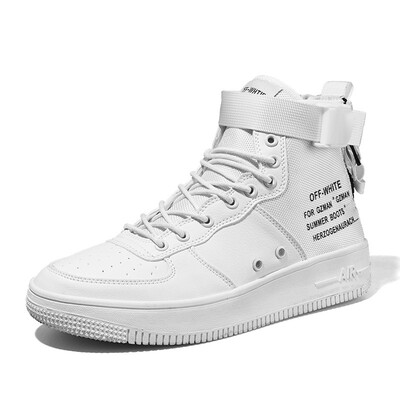 

2018 SpringAutumn Mens Luxury Designers White Shoes Hip Hop High Top Gobon Sports Shoes Zapatillas Hombre Casual