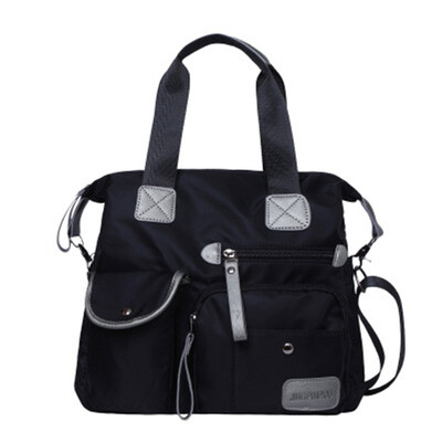 

ZHANAO nylon cloth handbag 2018 new waterproof handbag shoulder diagonal package