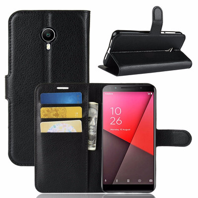 

for Vodafone Smart N9 Lite VFD-620 Wallet Phone Case for Vodafone Smart N9 VFD-720 Flip Leather Cover Case Etui Coque Fandas