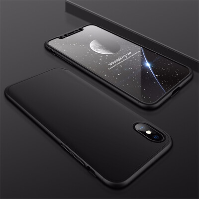 

Goowiiz Phone Case For Iphone 6 Plus6s Plus7 Plus8 Plus Fashion Color collision 360 Degree Coverage PC Full Protection