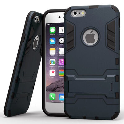 

новые shockproof rugged смешанной резины в твердой обложке дело для iPhone 6 6s плюс