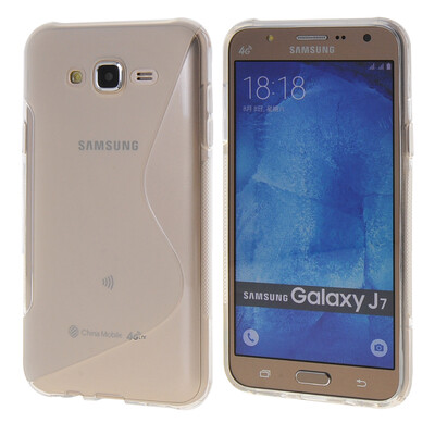 

MOONCASE Galsxy J7 Дело S - линия Гибкая Прочный силиконовый гель ТПУ Тонкий чехол для Samsung Galsxy J7 Очистить
