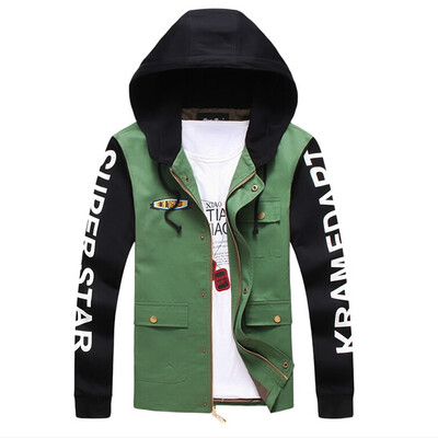 

Zogaa New Korean Men's Jacket Slim Printing