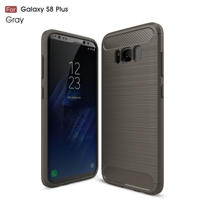 

For Samsung Galaxy S8 Plus Carbon Fiber Phone Cases Soft TPU Anti-Knock Cover For Samsung Galaxy S8 Plus Case