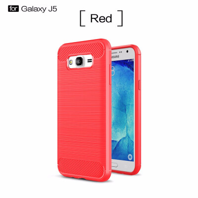 

For Samsung Galaxy Galaxy J52015 J500 Carbon Fiber Phone Cases Soft TPU Anti-Knock Cover For Samsung Galaxy J52015 J500 case