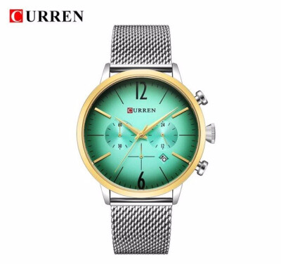 

CURREN Luxury Brand Men Sport Watches Mens Digital Quartz Clock Stainless Steel Waterproof Wrist Watch relogio masculino 8313