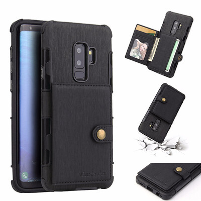 

SHS Phone Case For Sony Xperia L1XA1XA1 UltraXZ1 Fashion Concise Leather Wire Drawing Multifunction Purse