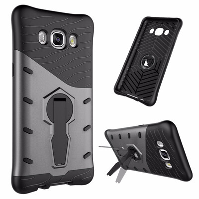 

Goowiiz Phone Case For Samsung Galaxy J310 J3 2016J510 J5 2016 Luxury Armor TPUPC Silicone Hard Bracket