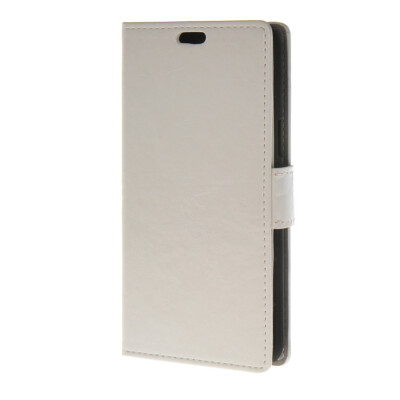 

MOONCASE Smooth PU Leather Flip Wallet Card Slot Bracket Back чехол для Samsung Galaxy J5 White