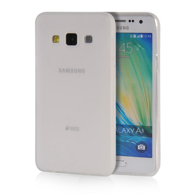 

MOONCASE Transparent Soft Flexible Silicone Gel TPU Skin Shell Back Case Cover for Samsung Galaxy A3 Clear