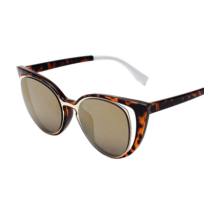 

FEIDU Fashion Sexy Cat Eye Sunglasses Women Brand Designer Vintage Coating Mirrored Sun Glasses Gafas Oculos De Sol Feminino