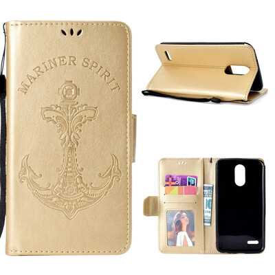 

MOONCASE Huawei Glory 9 Embossed Mermaid Anchor Holster - Gold