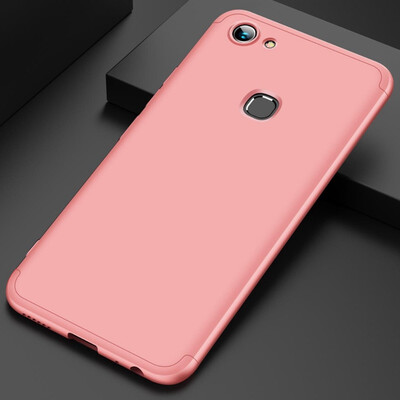 

MOONCASE Three-parts structure design Full Protection Hard Plastic Combination Shockproof Case for Vivo Y83 Fingerprint Pink