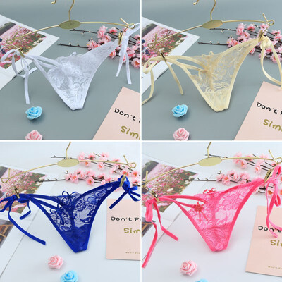 

bandage women lace thong panties cotton briefs underwear bikini 7 colors sexy intimates girls bragas