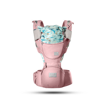 

Babycare baby carrier multi-function four seasons belt with baby shoulders breathable baby waist stool back baby belt marine models 9895 underwater blue