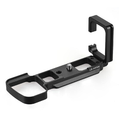 

Andoer Vertical Quick Release  Plate -shaped Bracket for Sony A6300 ILCE6300 Camera Compatible for Arca Swiss