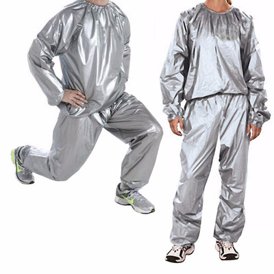 

Saunas Running Cycling Sweat Track Sauna Suit Fitness Weight Loss Exercise Sport 2XL-3XL