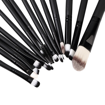 

15Pcs/Set Make Up Brushes Kit Eyeshadow Eyeliner Mascara Eye Brush Tools Black