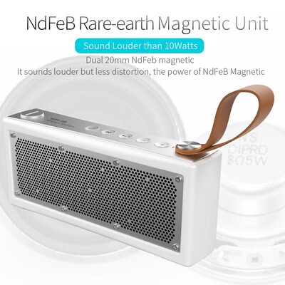 

10-Watts Wireless Bluetooth Speaker with Loud Stereo Sound with TWS Wireless Receiver Function Premium Portable Speaker