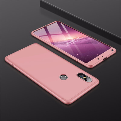 

Goowiiz Phone Case For Xiaomi Mi Mix 2Max 2Mix 2S Fashion Color collision 360 Degree Coverage PC Full Protection