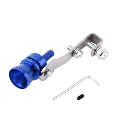 

Universal Car BOV Turbo Sound Whistle Simulator Sound Pipe Exhaust Muffler Pipe