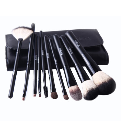 

Nika NIKA professional make-up brush set 10 Pack 1521 (wool horse hair imports fiber makeup brush powder brush blush brush brush brush brush eye brush brush eyelash brush brush
