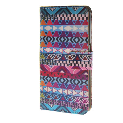 

MOONCASE Synthetic Leather Printed pattern Wallet Flip Holster Pouch Stand Shell Back чехол для Samsung Galaxy S6 Edge a03