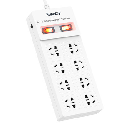 

Huntkey SSH801 8-бит 1,8 м с перегрузкой с двойным разъемом / штепсельной вилкой / вставкой / штепсельной вилкой