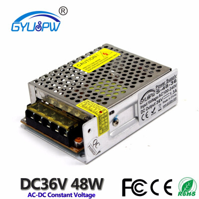 

Switching Power Supply DC36V 13A 48W Power Source Transformer AC110C 220V to DC 36V SMPS For LED Lighting CNC 3D Print Stepper