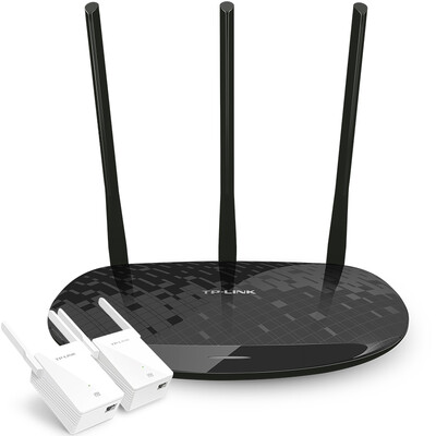 

TP-LINK HyFi Intelligent High Speed ​​Wireless Set Wireless Router TL-H39RD & TL-H29EA 1 2 Set