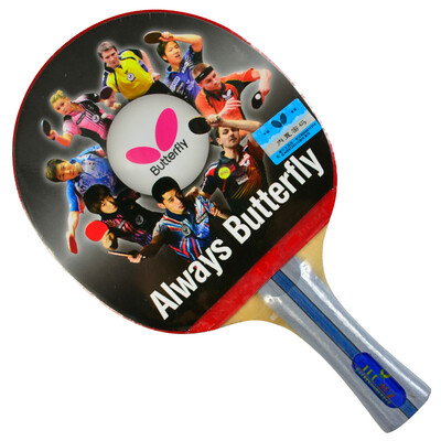 

Butterfly Butterfly 4 star table tennis racket double-sided anti-plastic table tennis board 402 horizontal single shot within the gift set